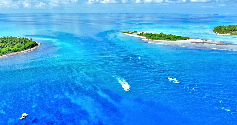 La passe Tuheiava courant rentrant